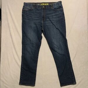 Men’s Lee Extreme Motion Jeans straight fit tapered leg 46x34